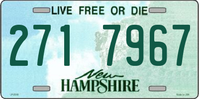 NH license plate 2717967