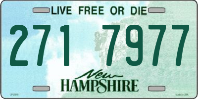 NH license plate 2717977