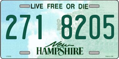 NH license plate 2718205