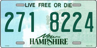 NH license plate 2718224