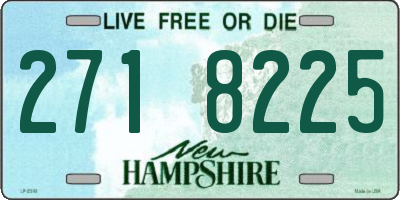 NH license plate 2718225