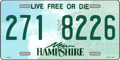 NH license plate 2718226