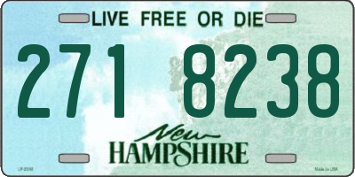 NH license plate 2718238