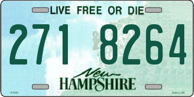 NH license plate 2718264