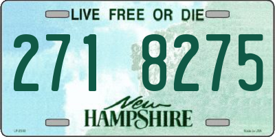 NH license plate 2718275