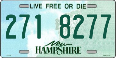 NH license plate 2718277
