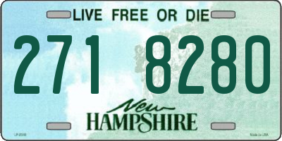 NH license plate 2718280