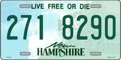 NH license plate 2718290