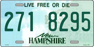 NH license plate 2718295