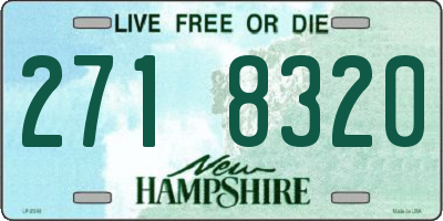 NH license plate 2718320
