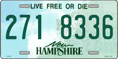 NH license plate 2718336