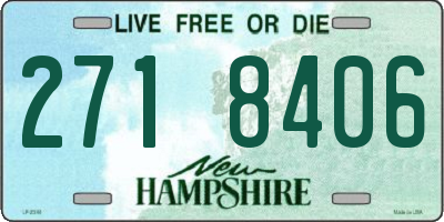 NH license plate 2718406