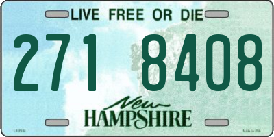 NH license plate 2718408