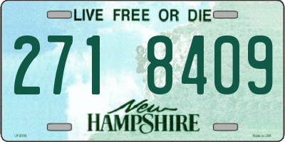 NH license plate 2718409