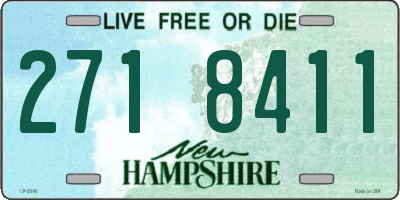 NH license plate 2718411