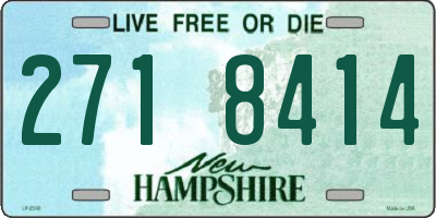 NH license plate 2718414