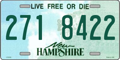 NH license plate 2718422