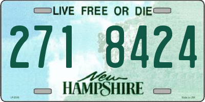 NH license plate 2718424
