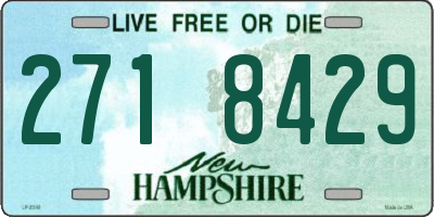 NH license plate 2718429