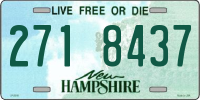 NH license plate 2718437