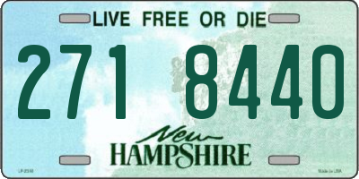 NH license plate 2718440