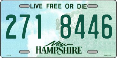 NH license plate 2718446