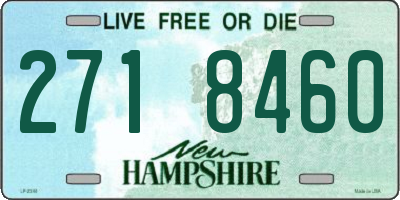 NH license plate 2718460
