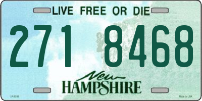 NH license plate 2718468