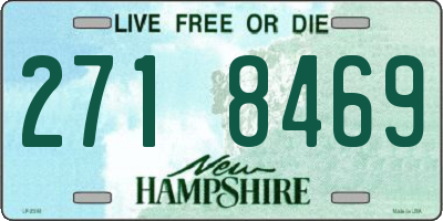 NH license plate 2718469