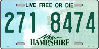 NH license plate 2718474