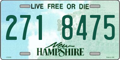 NH license plate 2718475