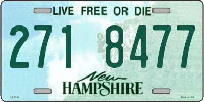 NH license plate 2718477
