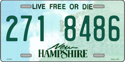 NH license plate 2718486