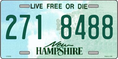 NH license plate 2718488