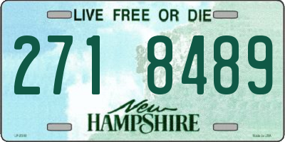 NH license plate 2718489
