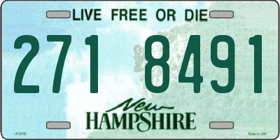NH license plate 2718491