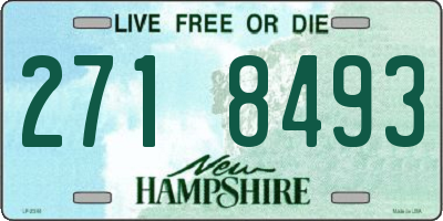 NH license plate 2718493