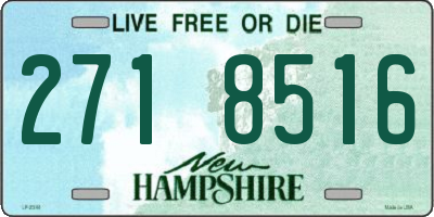 NH license plate 2718516