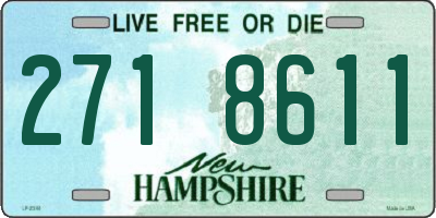 NH license plate 2718611