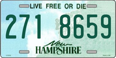 NH license plate 2718659