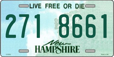 NH license plate 2718661