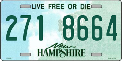 NH license plate 2718664