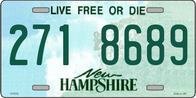 NH license plate 2718689