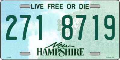 NH license plate 2718719