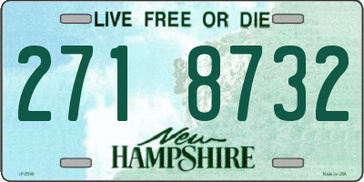 NH license plate 2718732