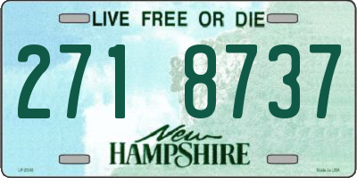 NH license plate 2718737