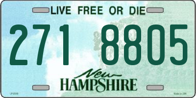 NH license plate 2718805