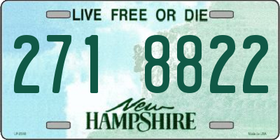 NH license plate 2718822