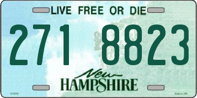 NH license plate 2718823
