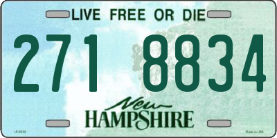 NH license plate 2718834